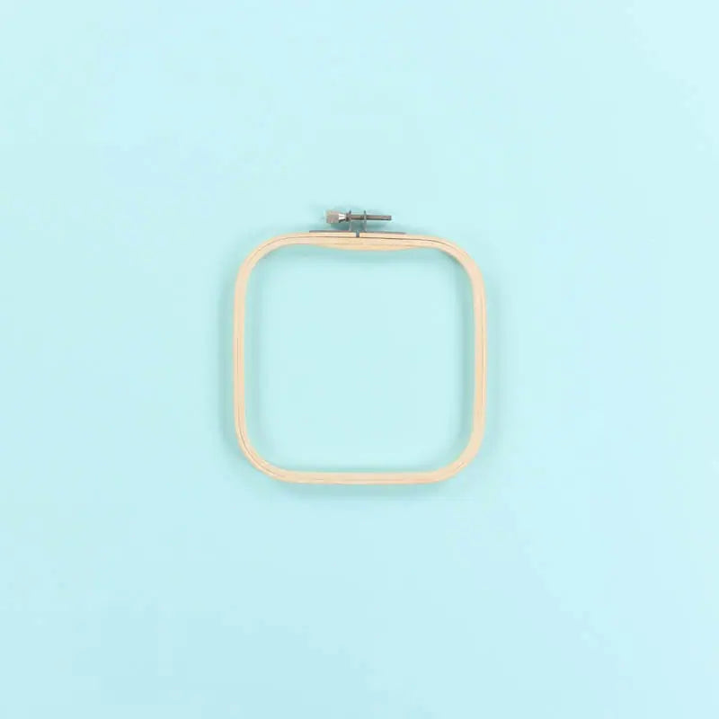 Bamboo Square Hoop (6"x6")
