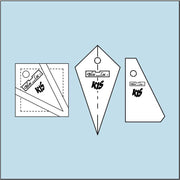 Kite In A Square Ruler Set 2x 2
