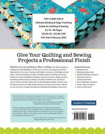 Ultimate Binding and Edge-Finishing Guide for Quilting and Sewing L0468U