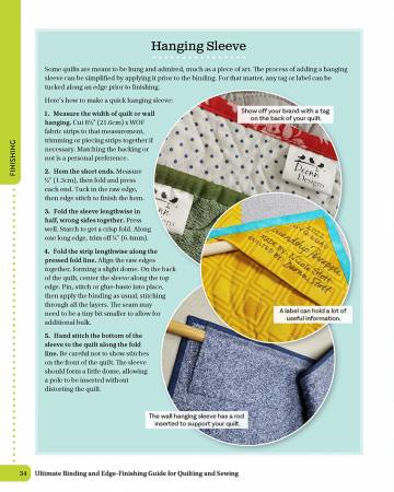 Ultimate Binding and Edge-Finishing Guide for Quilting and Sewing L0468U