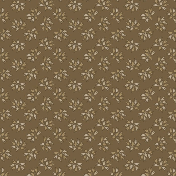 Lavender & Lace Floral Brown