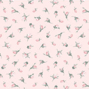 La Fleur Flannel Buds Pink