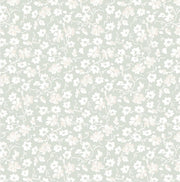 La Fleur Flannel Packed Ditsy Green