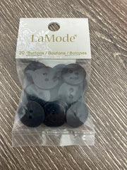 La Mode Crafting with Buttons Black