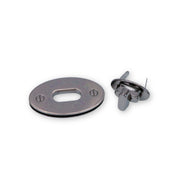 Large Classic Turn Lock Gunmetal