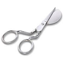 6 LEFT DUCK BILL APPLIQUE SCISSORS - 250048903