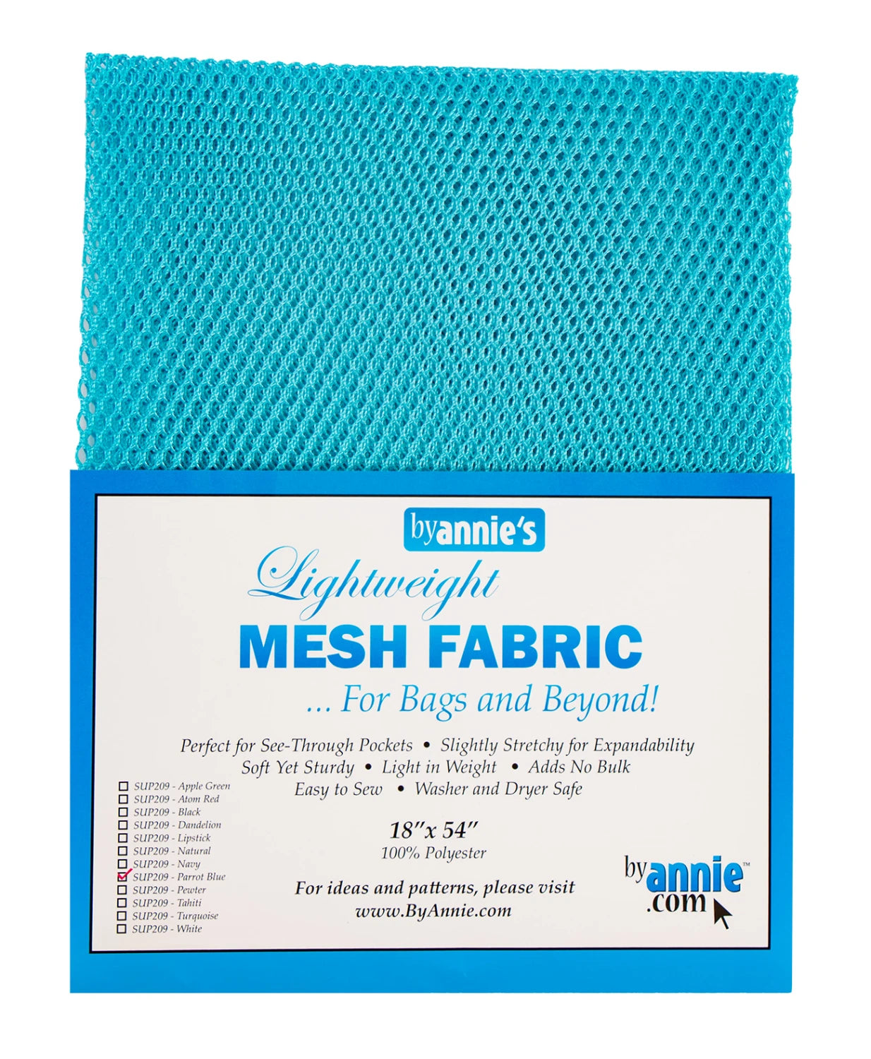Mesh Lightweight Parrot Blue