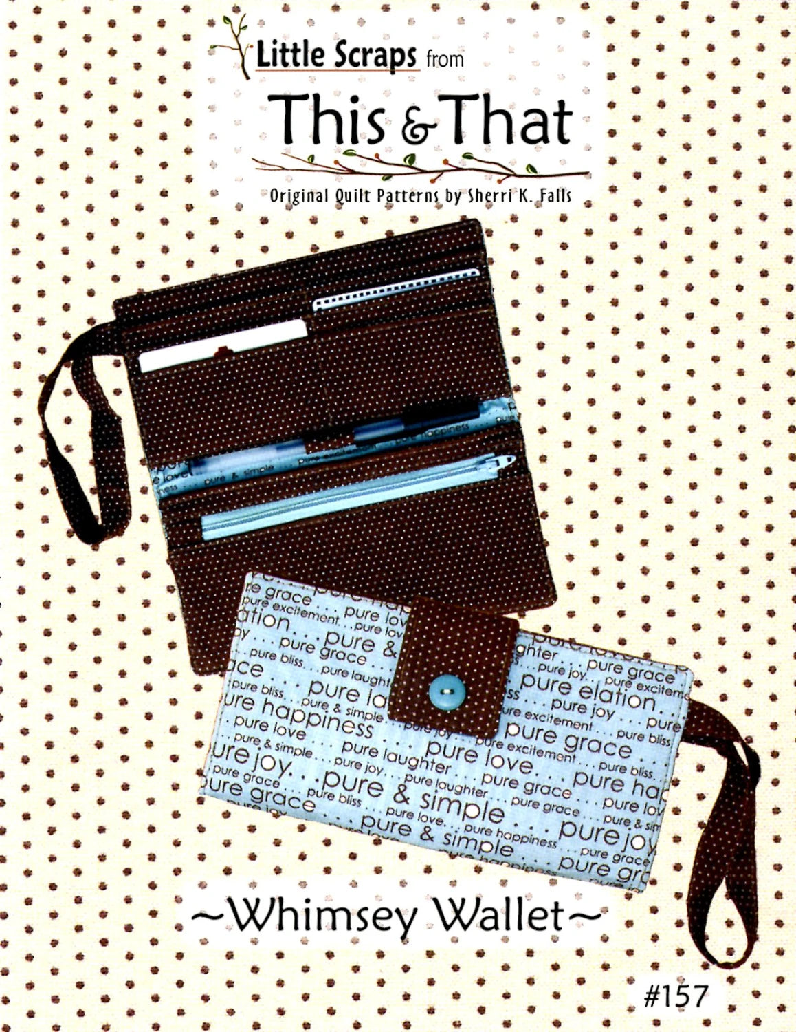 Whimsy Wallet Little Scraps - Whimsy Wallet – The Quiltery