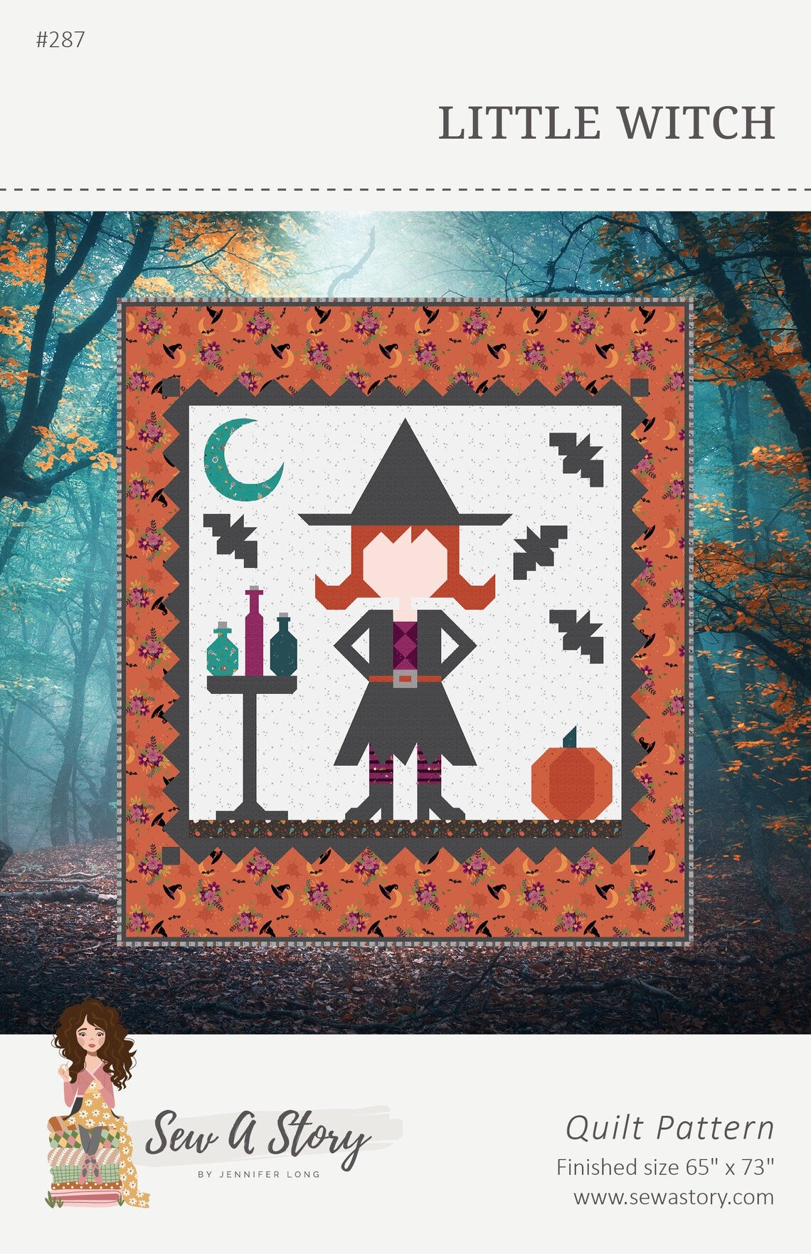Little Witch Quilt Pattern