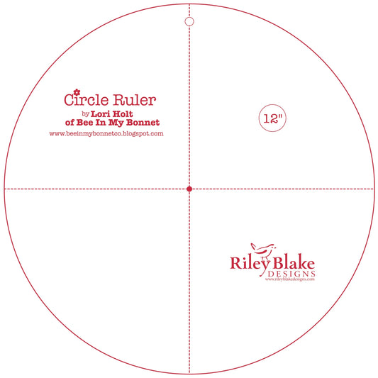 Lori Holt Circle 12in Ruler