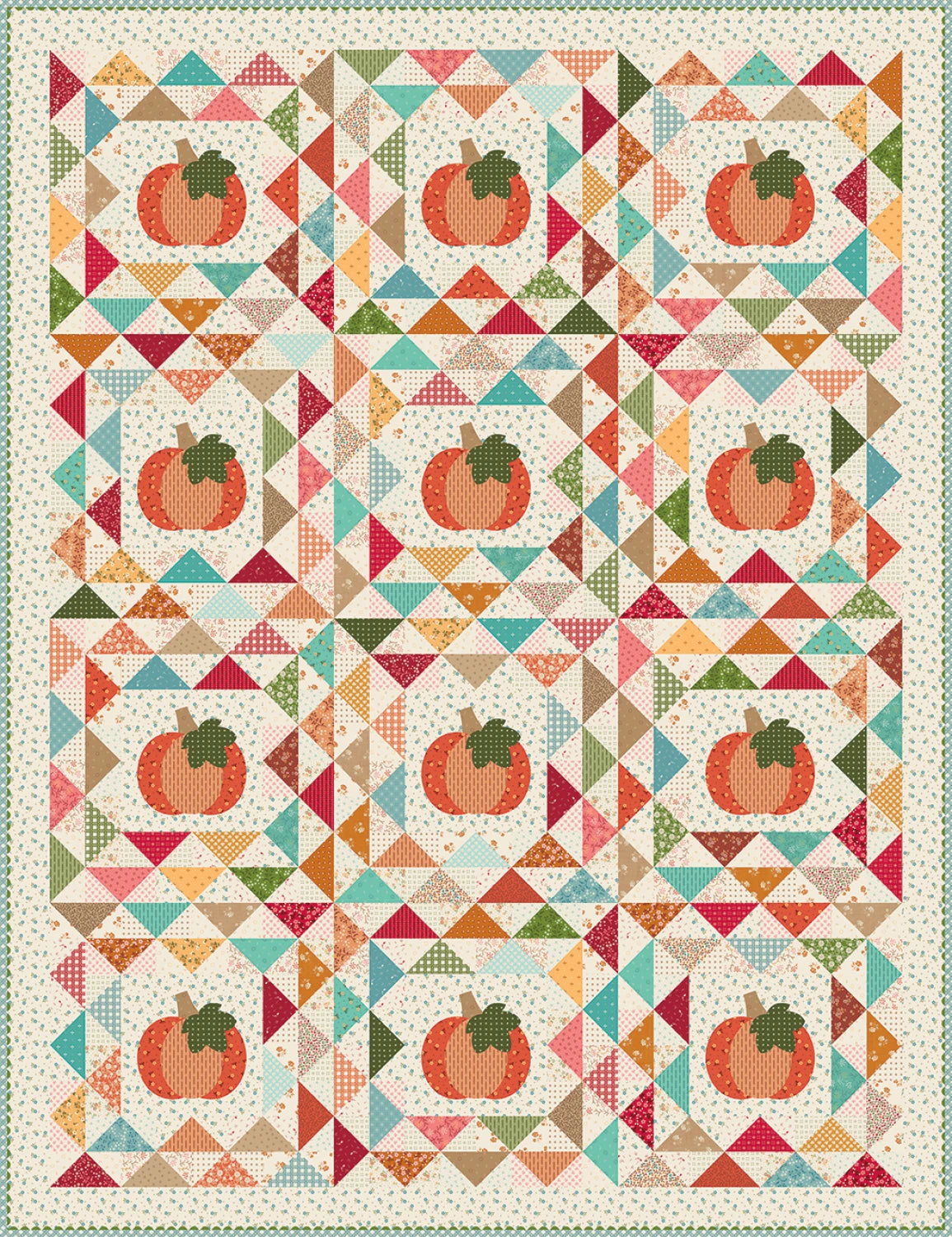 Lori Holt Geese in the Pumpkin Patch Quilt Pattern