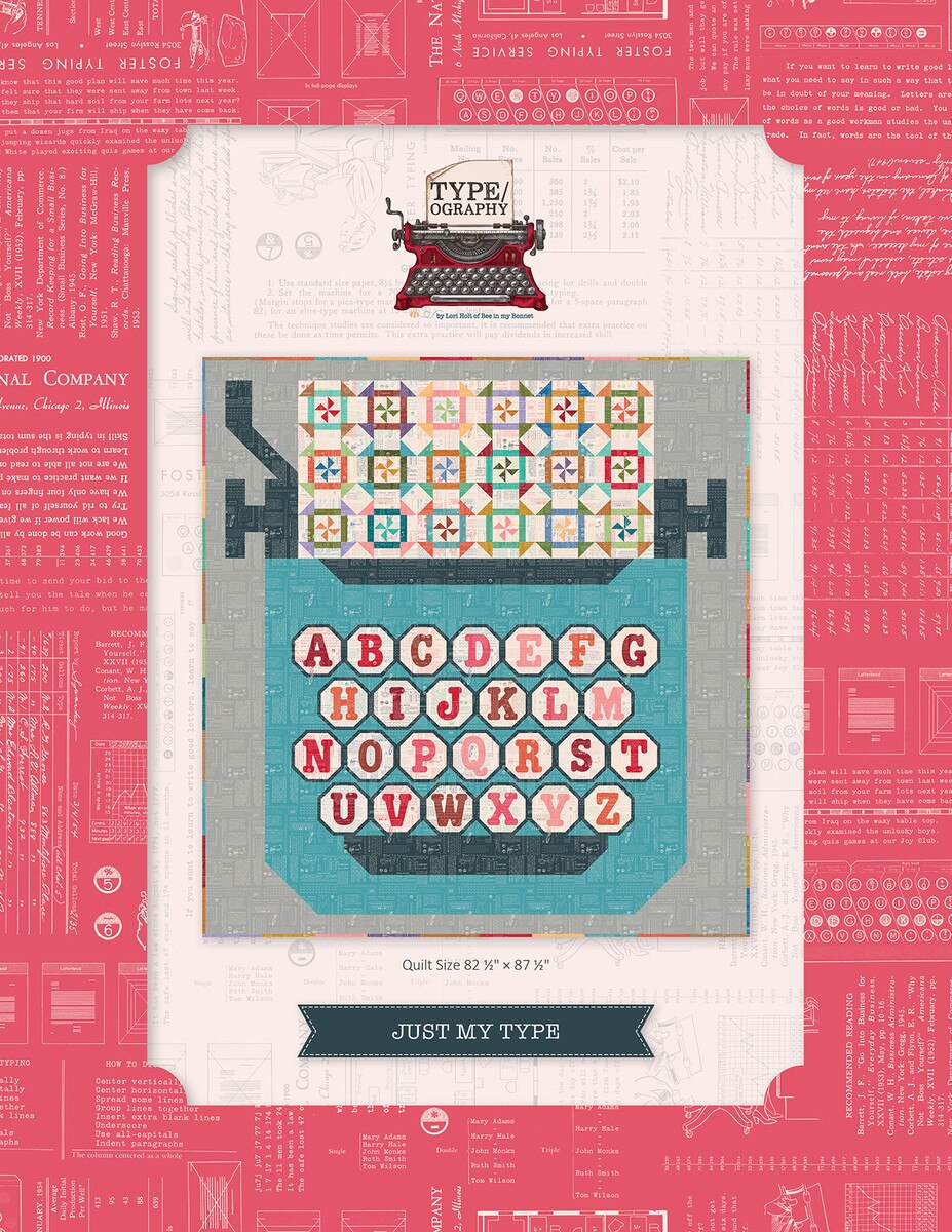 Lori Holt Just My Type Quilt Pattern