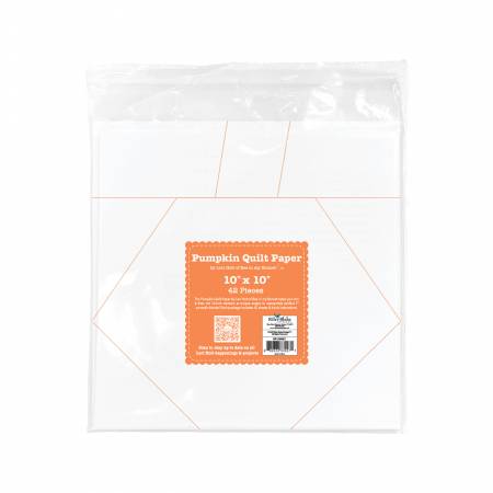 Lori Holt Pumpkin 10in Quilt Paper