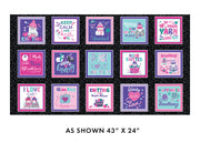 Love Ewe More Boxes Black Panel