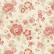 FQ-Love Letters Large Floral Cream