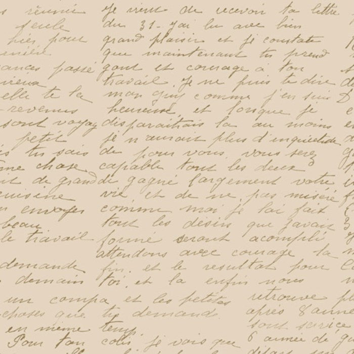 Love Letters Letters Tan