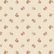 FQ-Love Letters Tossed Floral Cream