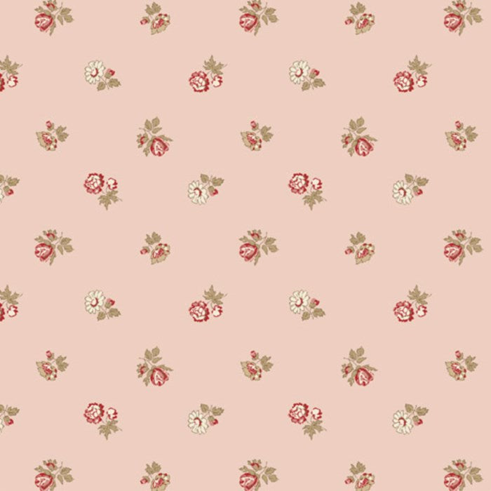 Love Letters Tossed Floral Pink