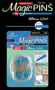 Magic Pin Ultra Grip Quilting FINE 100pc