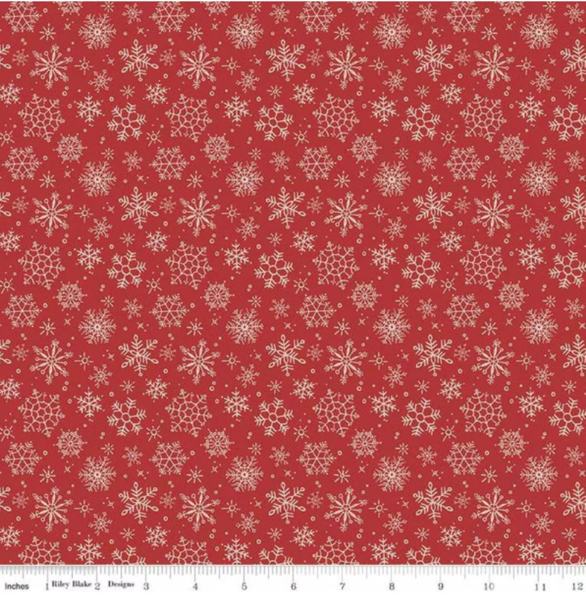Magical Winterland Snowflake Red