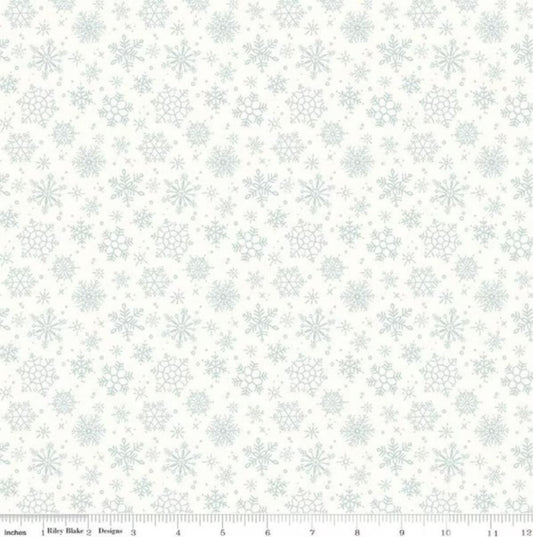 Magical Winterland Snowflake White