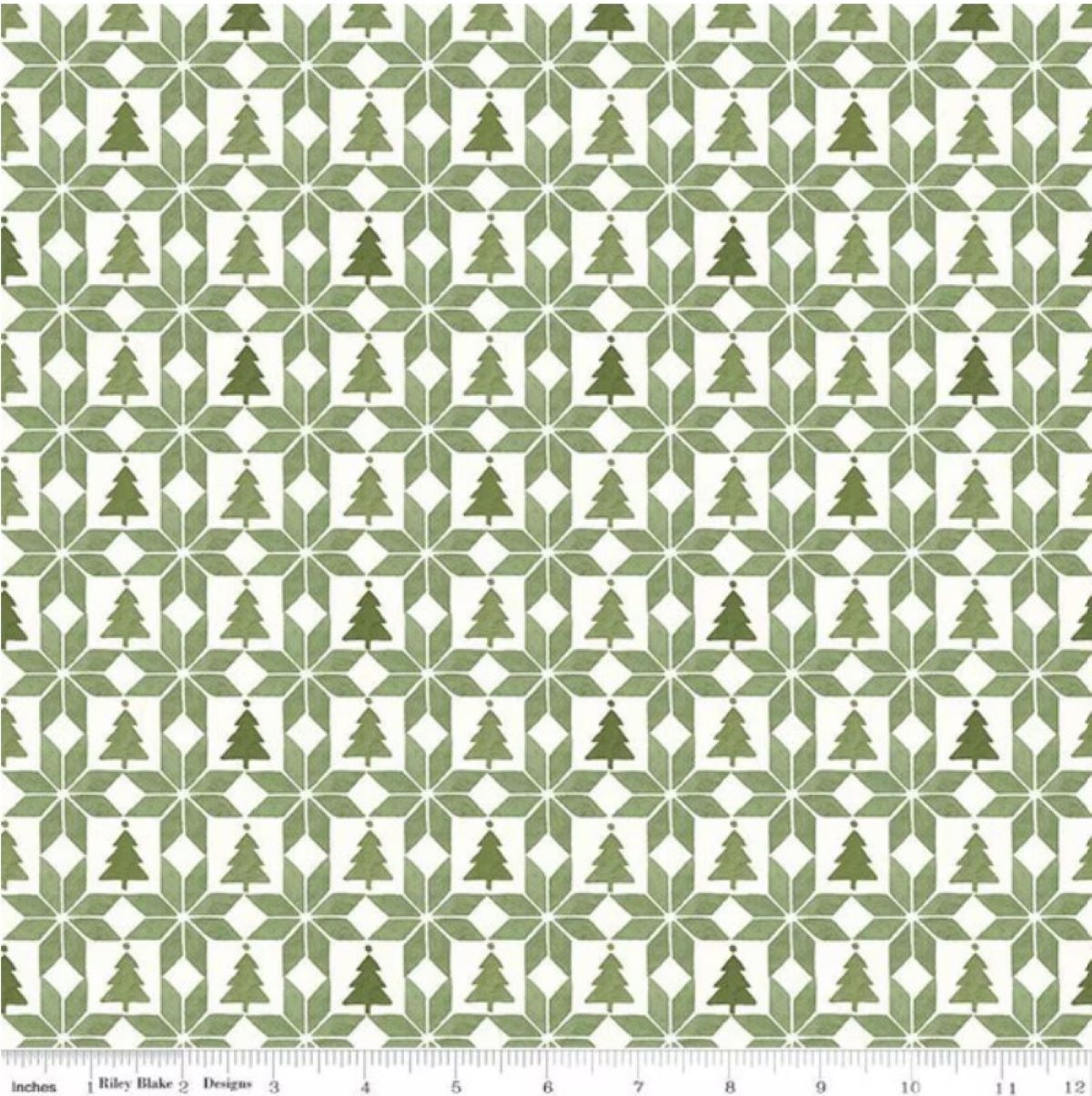 Magical Winterland Patchwork Red