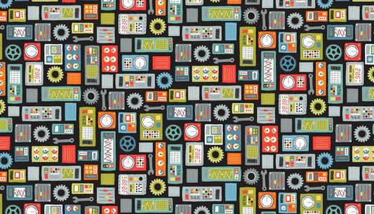 Outer Space Dials Black