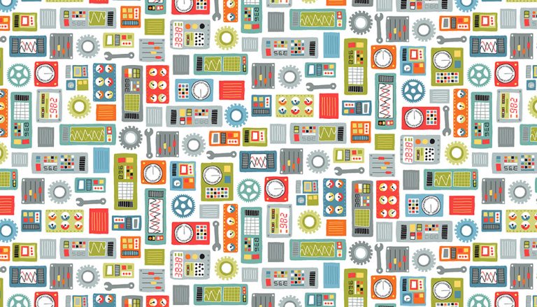 Outer Space Dials White