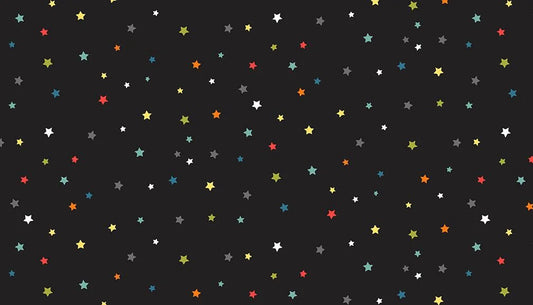 Outer Space Multi Star Black
