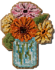 Mill Hill Mason Jar Bouquet (2025)