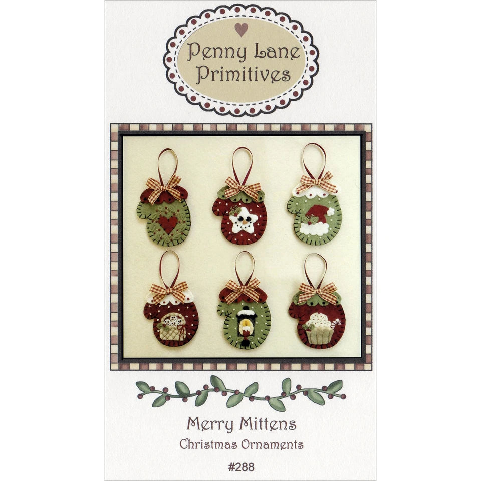 Merry Mittens Christmas Ornaments