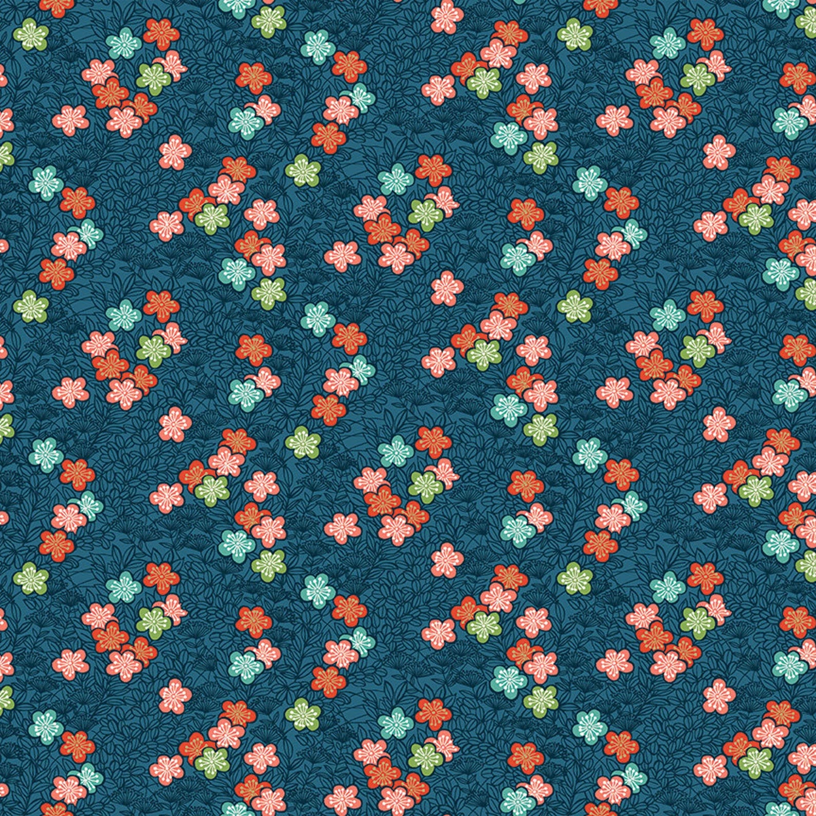 Michiko Bushclover Blue