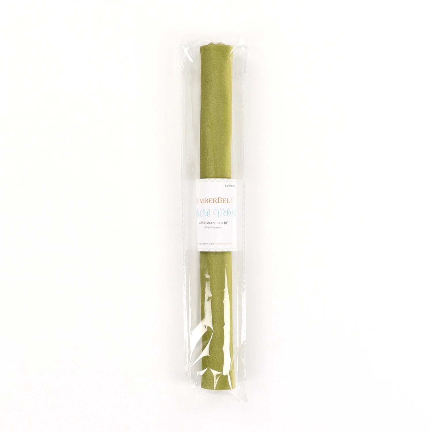 Micro Velvet Embellishment Moss Green