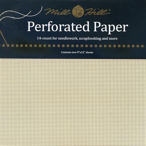Mill Hill Perforated Paper Ecru