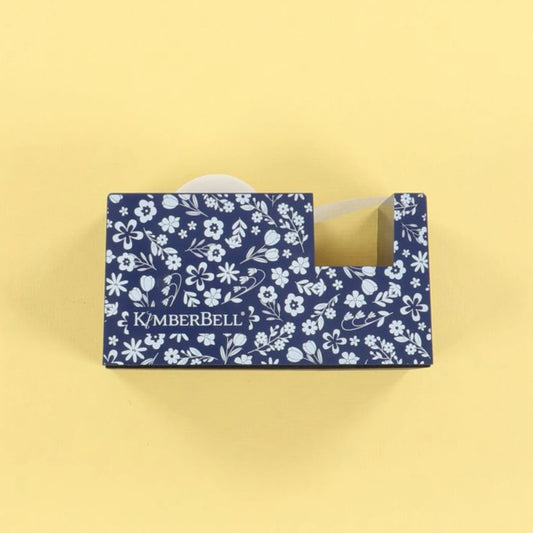 Navy Floral Tape Dispenser