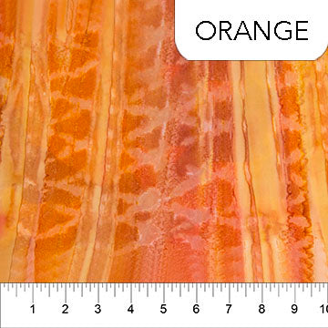 Brush Strokes Orange