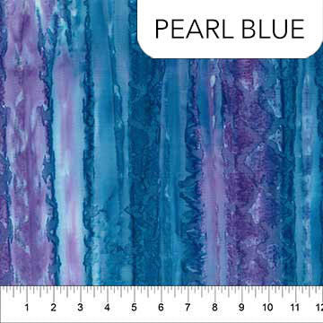 Brush Strokes Pearl Blue