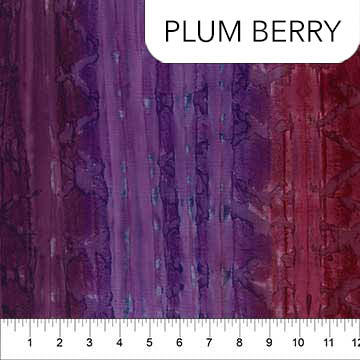 Brush Strokes Plum Berry