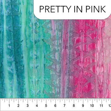 Brush Strokes Pretty In Pink