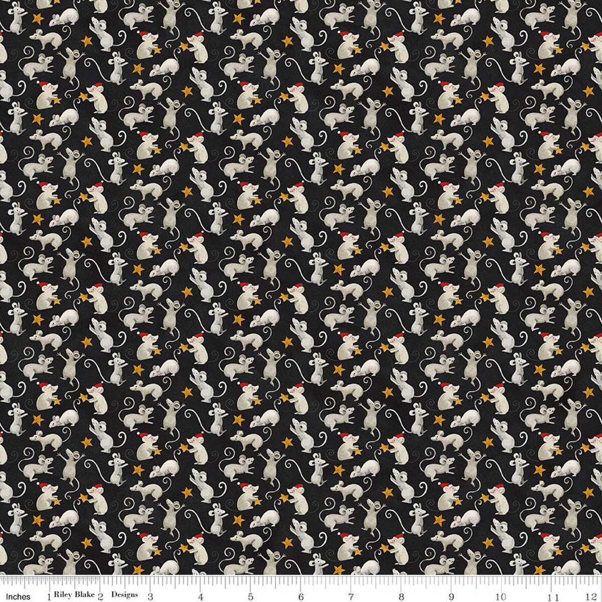 Northern Christmas Mice Black