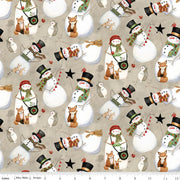 FQ Northern Christmas Snowmen Neutral
