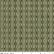 FQ Northern Christmas Star Stripes Green