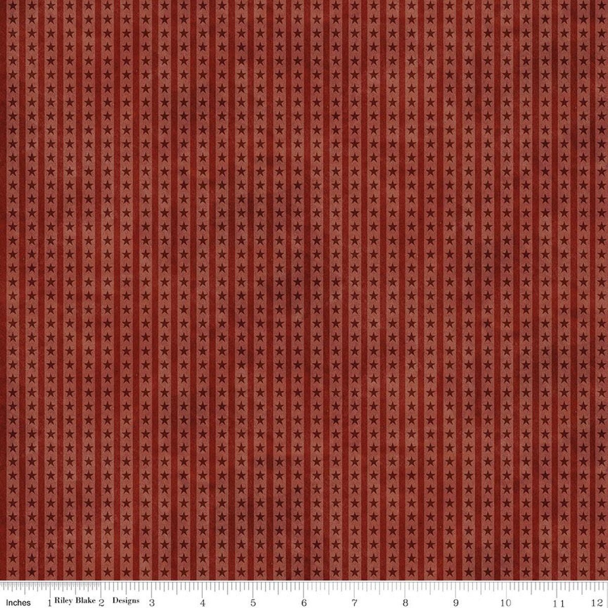 Northern Christmas Star Stripes Red