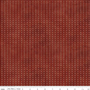 FQ Northern Christmas Star Stripes Red