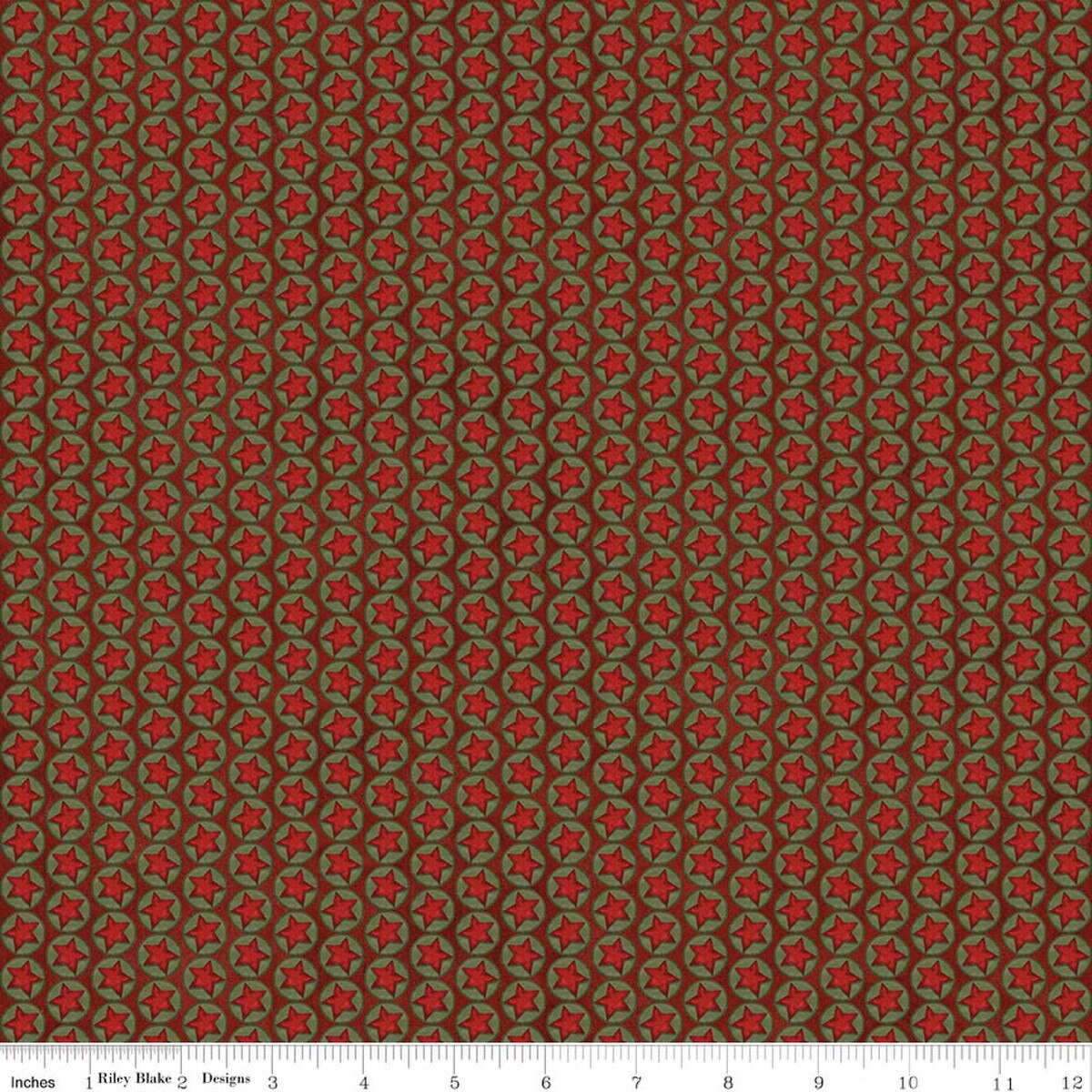 Northern Christmas Stars Red