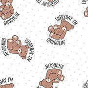 Nursery Flannel Everyday I'm Snuggling