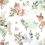 Nursery Flannel Nature Baby Deer