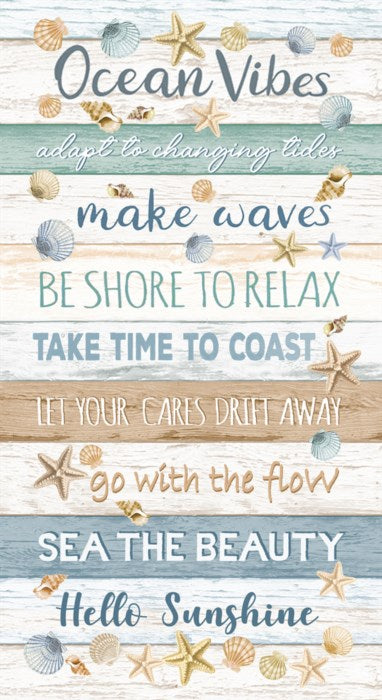 Ocean Vibes Panel Ocean