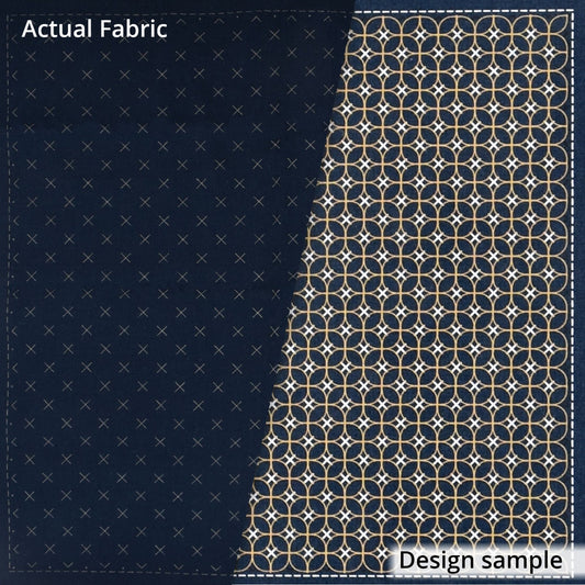 Olympus Sashiko Sampler Asagao Navy