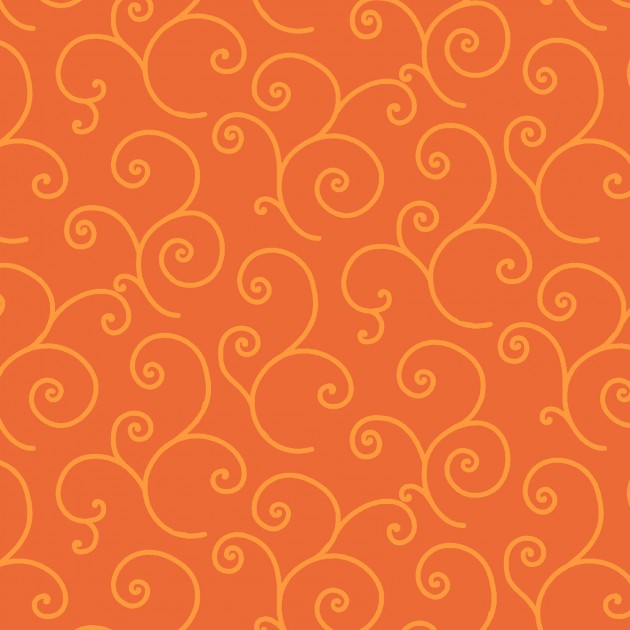 FQ Orange Scroll